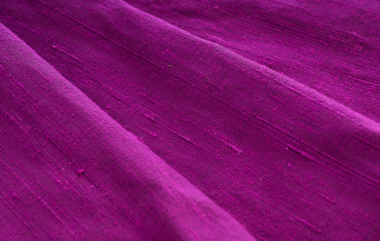 DARK PURPLE DUPIONI SILK